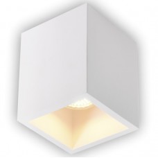 Γύψινο Σποτ Τετράγωνο 140x140mm Εξωτερικό για Σποτ GU10 21-11029